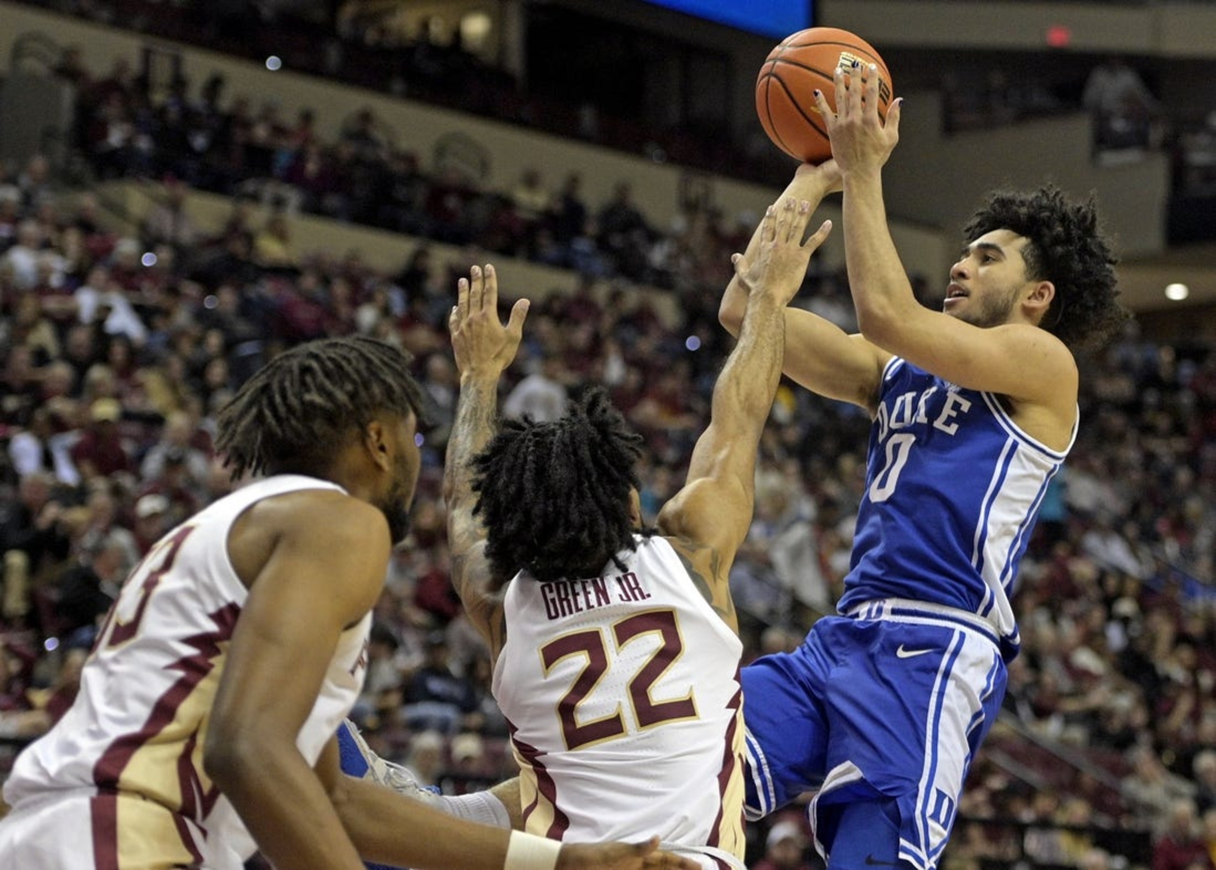 Jared McCain (35 Points) Powers No. 9 Duke Past Florida St.