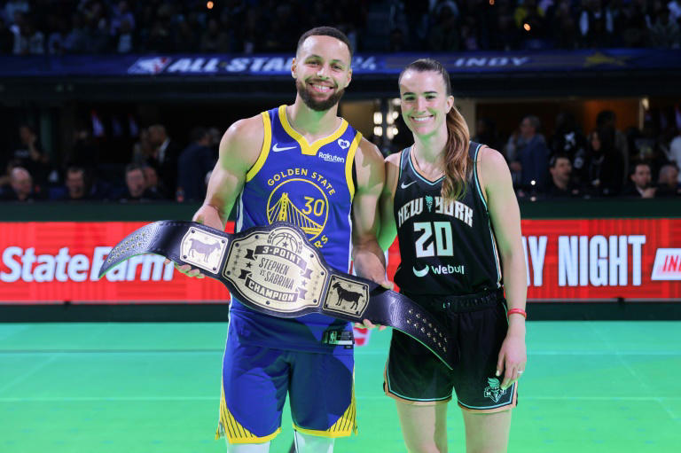 Curry edges Ionescu in NBAWNBA 3point shootout at AllStar Game