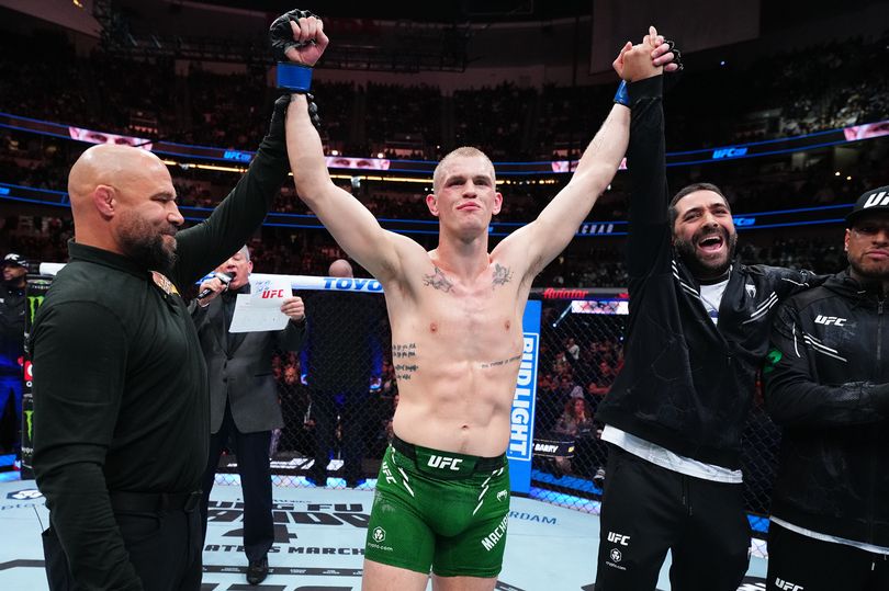 ian garry hits back at crowd after ufc 298 win as he suggests fight on conor mcgregor v michael chandler card