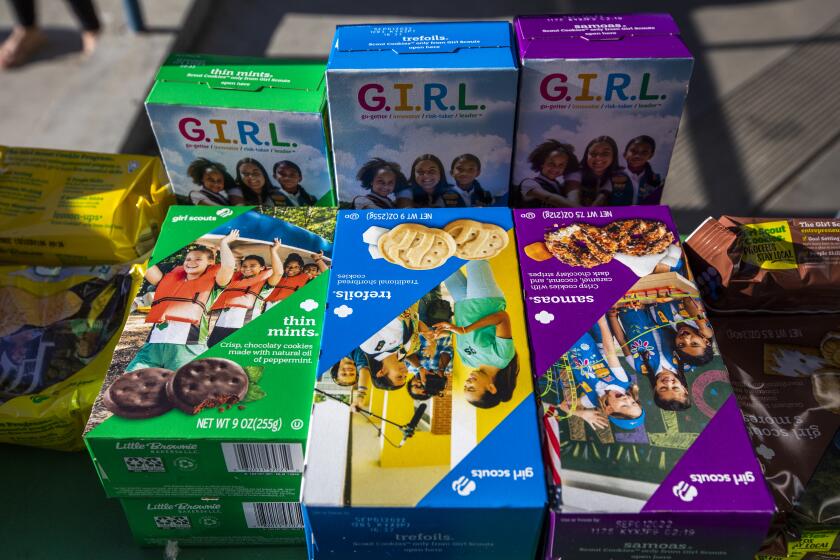 letters to the editor: girl scout cookie sales are fierce. blame our expensive world, not girl scouts