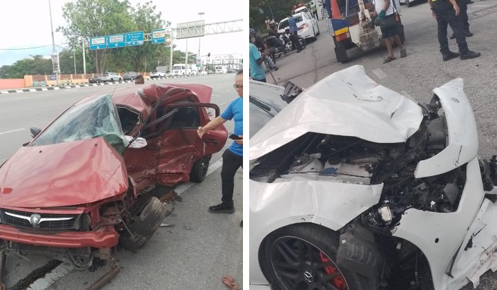 [watch] tragic loss in ipoh: mother and infant daughter perish in horrific 3-vehicle collision