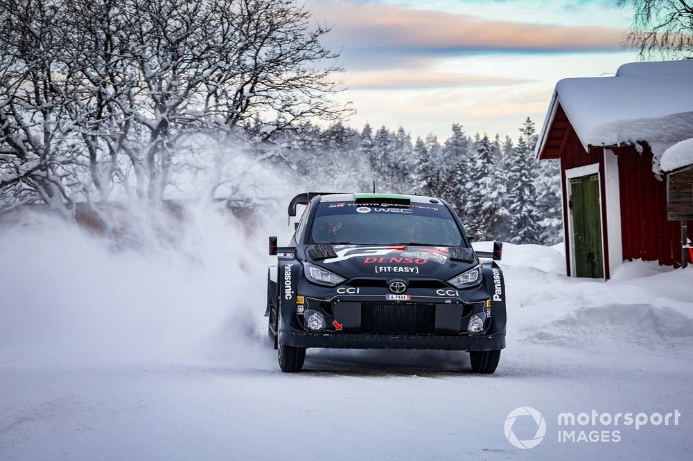 wrc sweden: evans snatches second as lappi closes on win