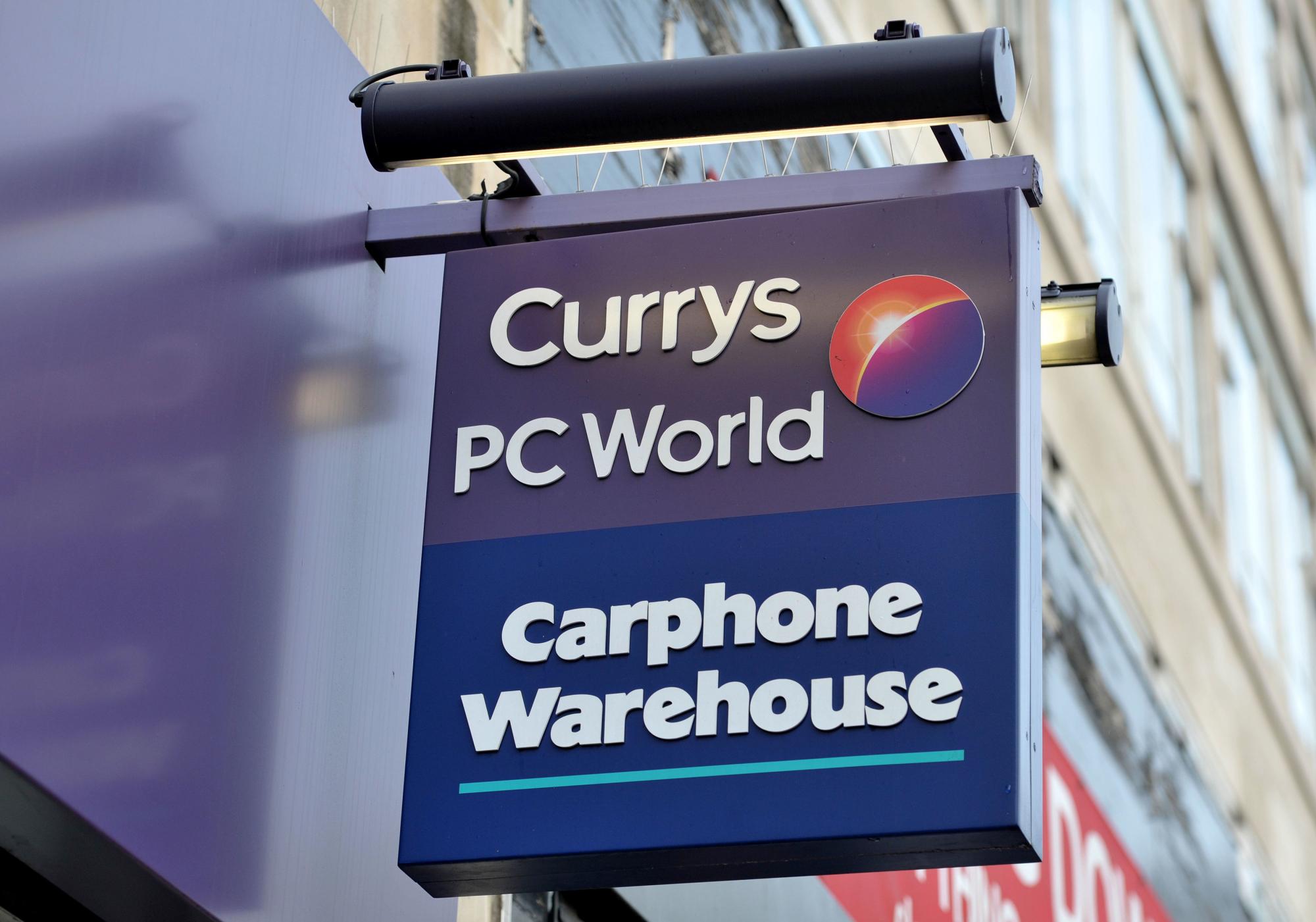 currys rejects takeover bid from us investment group elliott