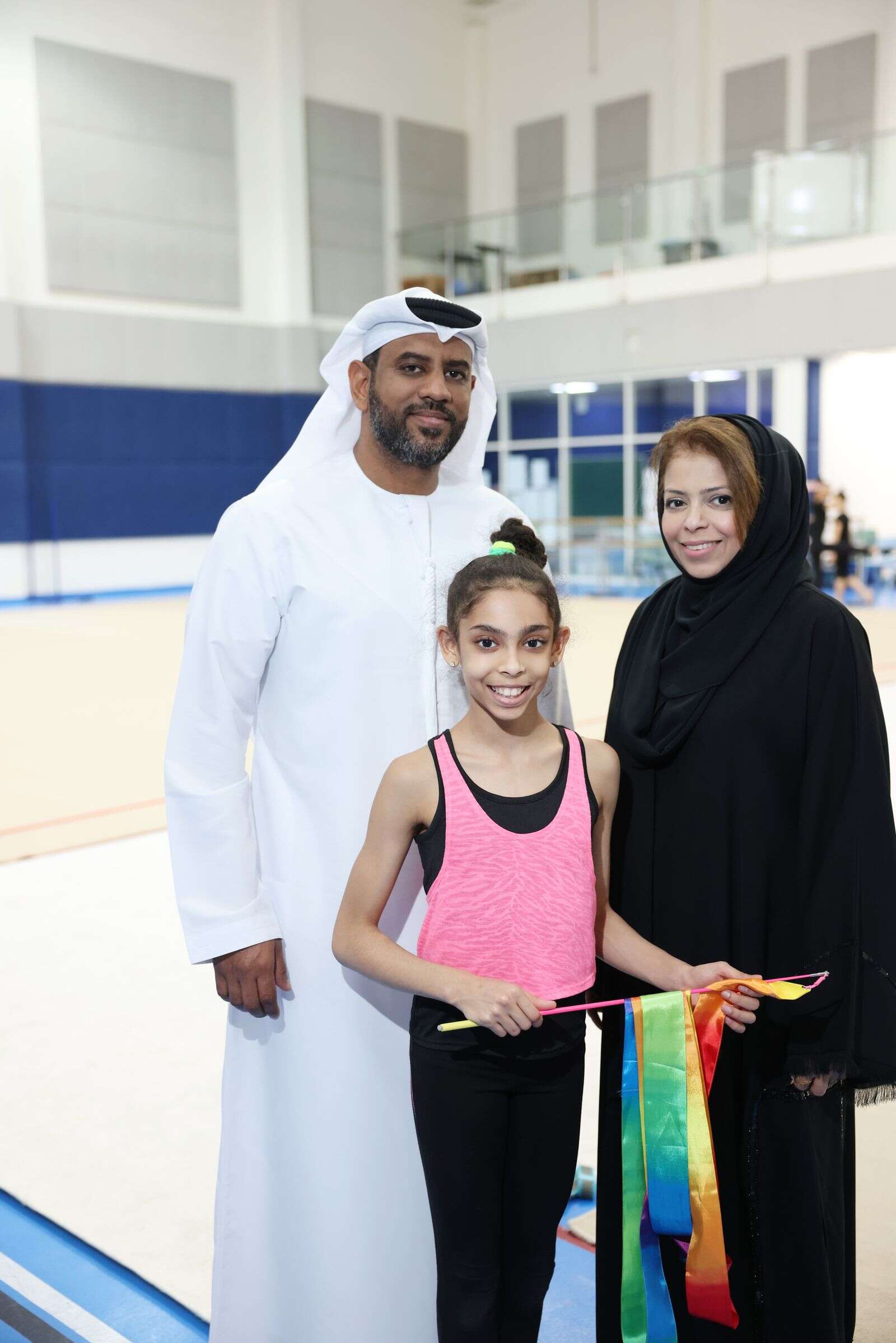 this emirati couple is on a mission to make their daughter a champion in rhythmic gymnastics