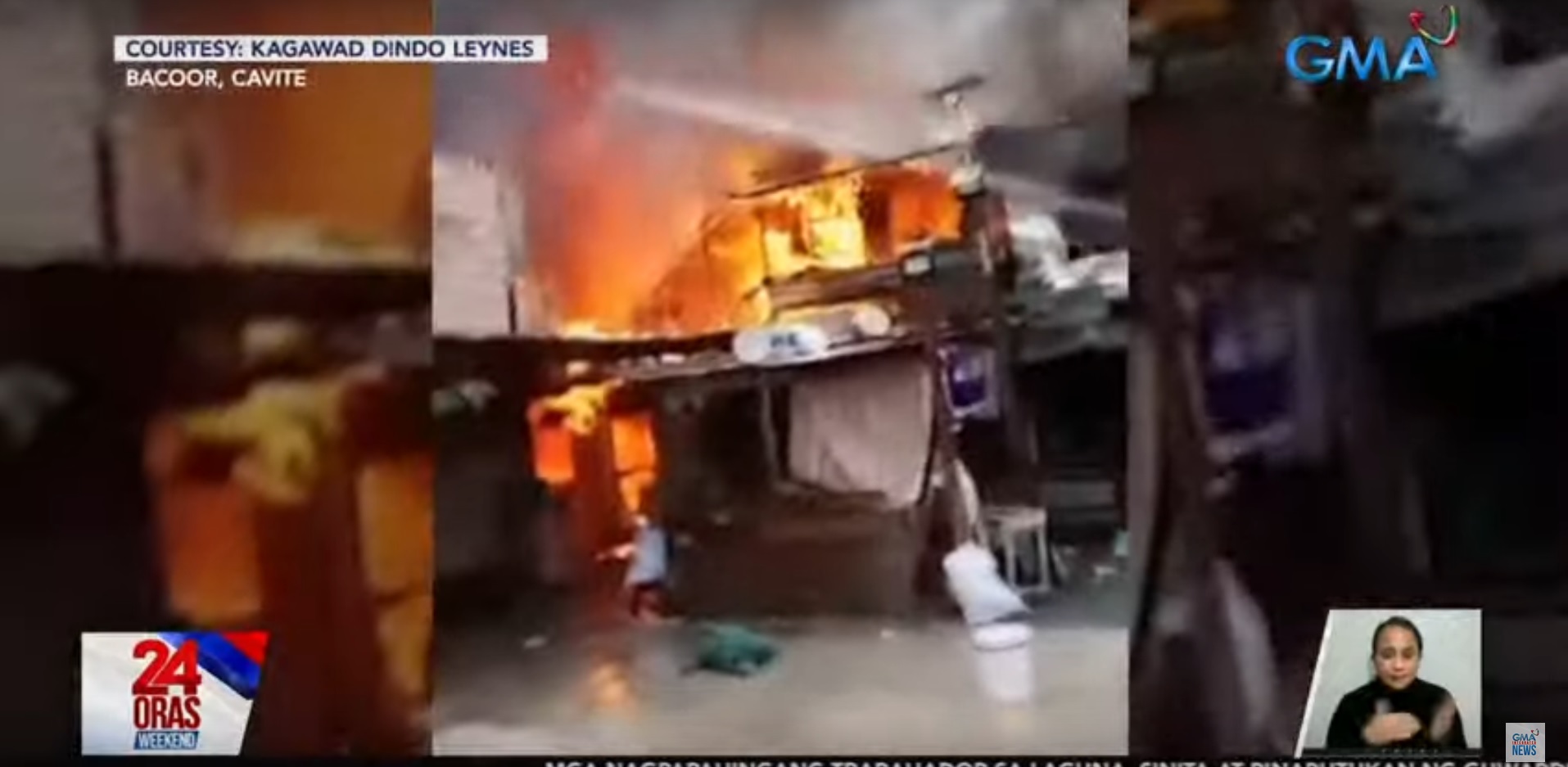 1 dead, 90 families displaced in cavite fire