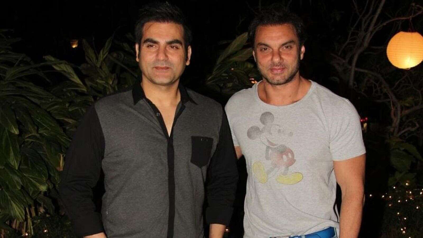 uae: arbaaz, sohail khan get candid at first-ever open podcast event