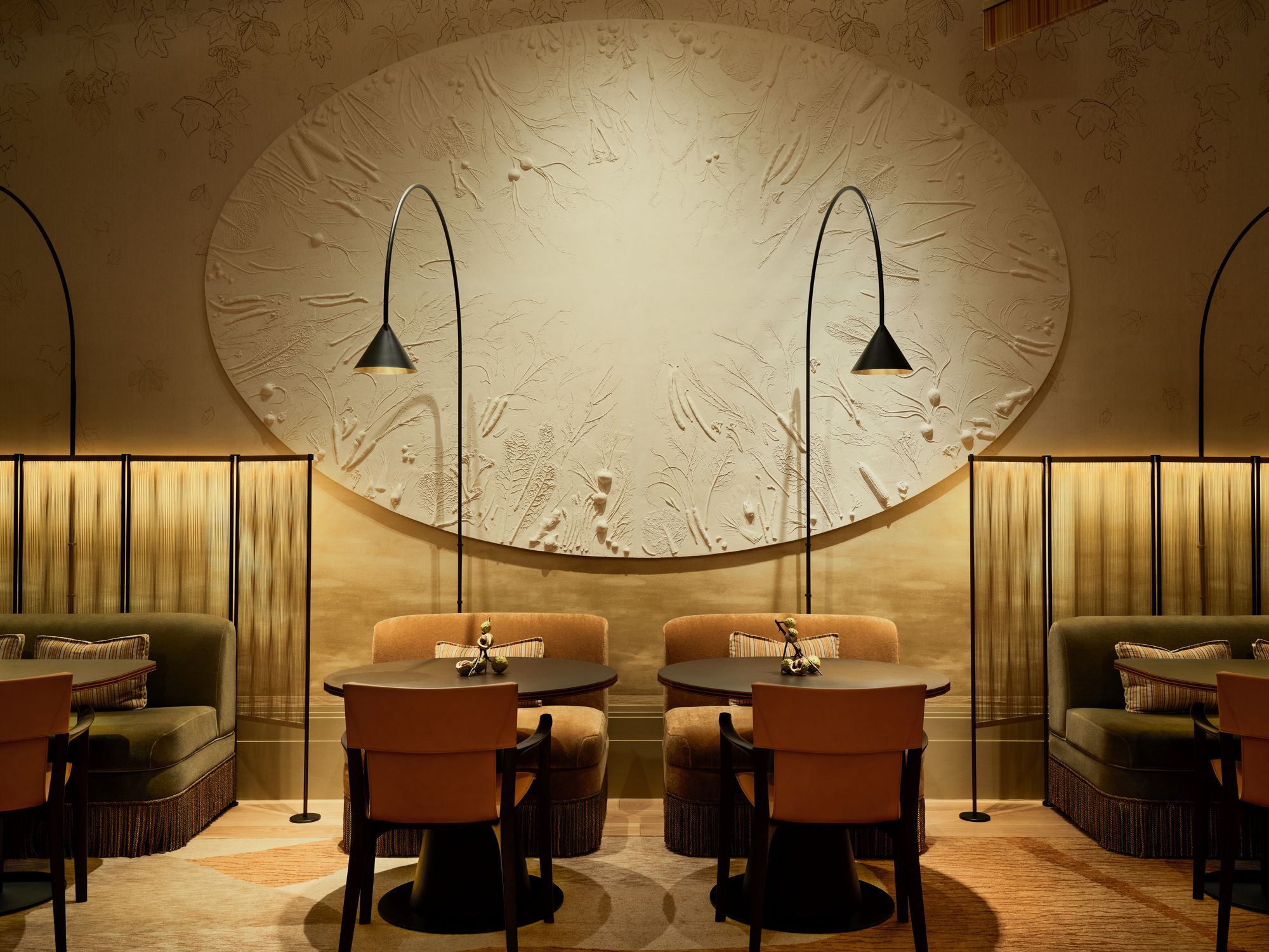 design hotspot: woven by adam smith at coworth park, a visual feast to reflect the michelin-starred cuisine