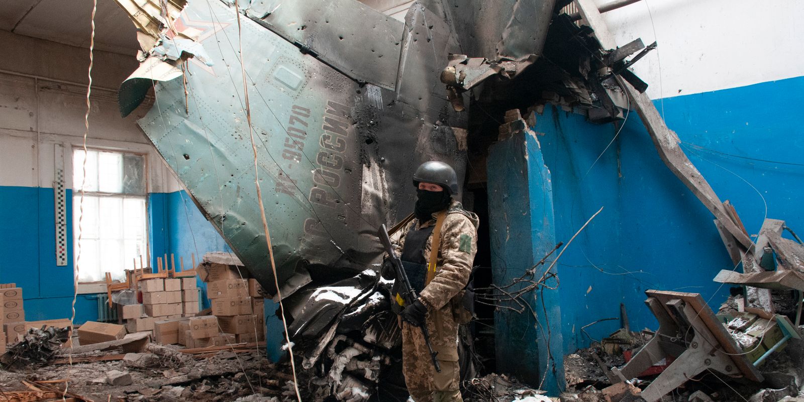 uppgifter: ukraina har skjutit ner ryskt flygplan