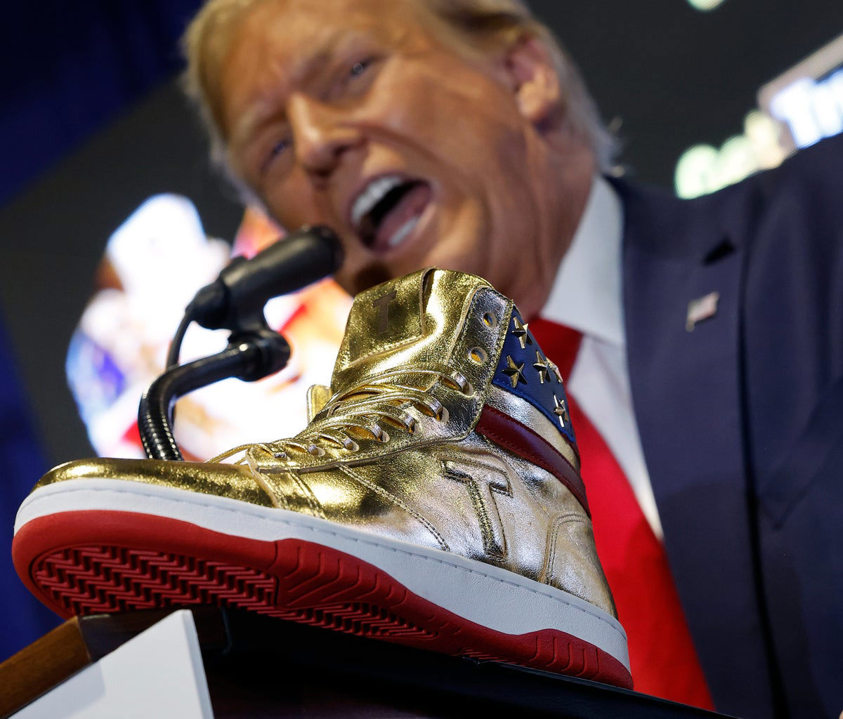 Donald Trump’s sneakers Everything we know about the 399 ‘never