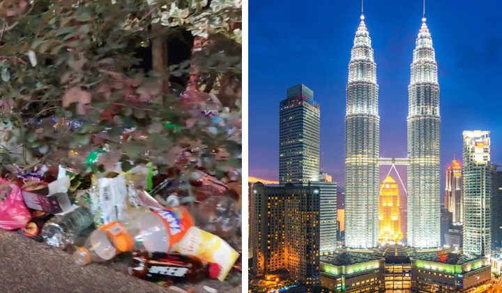 [watch] cleanliness crisis at klcc: viral video sparks debate on enforcement and foreigners
