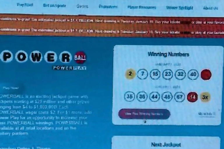 Powerball player John Cheeks denied 340M lottery jackpot over website