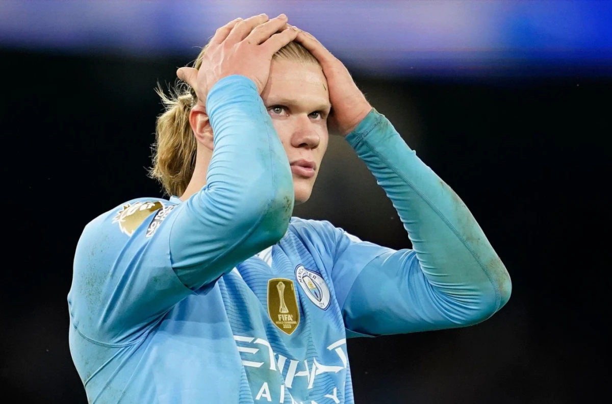 pep guardiola won't blame erling haaland for man city's draw against chelsea