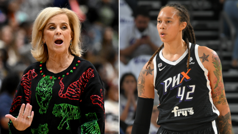 brittney griner's jersey retirement: will former baylor coach kim mulkey attend event honoring bears legend?