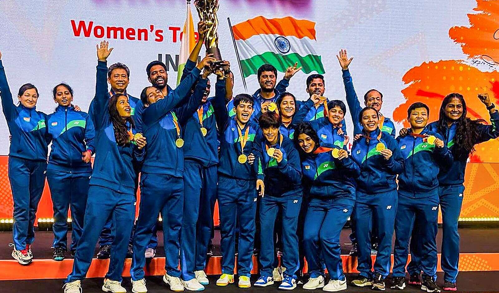 india win historic badminton asia championships women's title