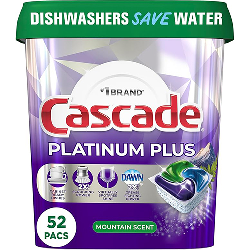 amazon, 6 best dishwasher detergent for hard water