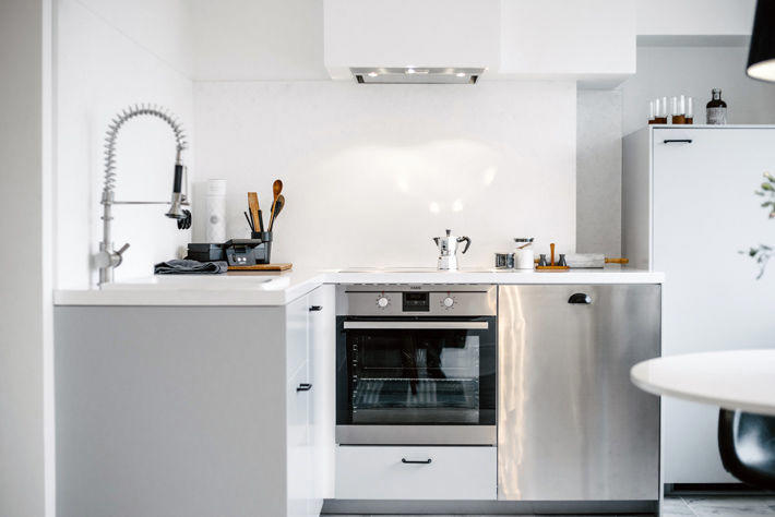 creatieve ideeën om kleine keukens te optimaliseren
