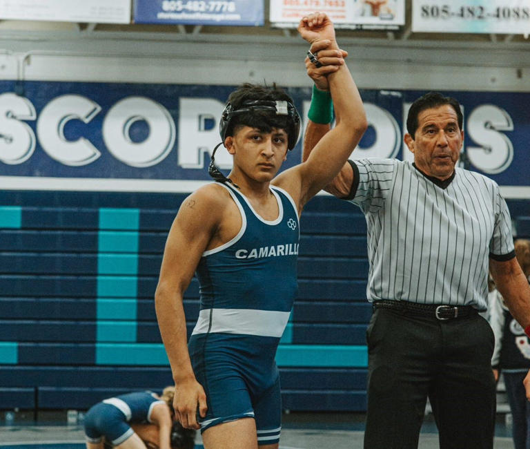 Camarillo's Requena earns fifth-place medal at state wrestling ...