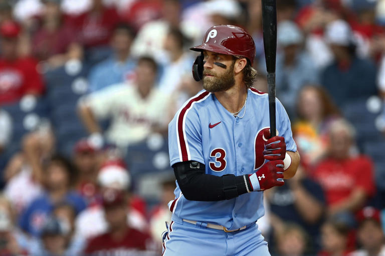 Phillies’ Bryce Harper on board with move to first base