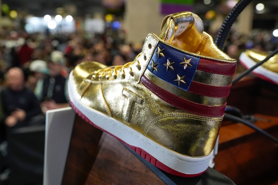 Photos: Trump Unveils $399 ‘Never Surrender’ Sneakers Day After $355M ...