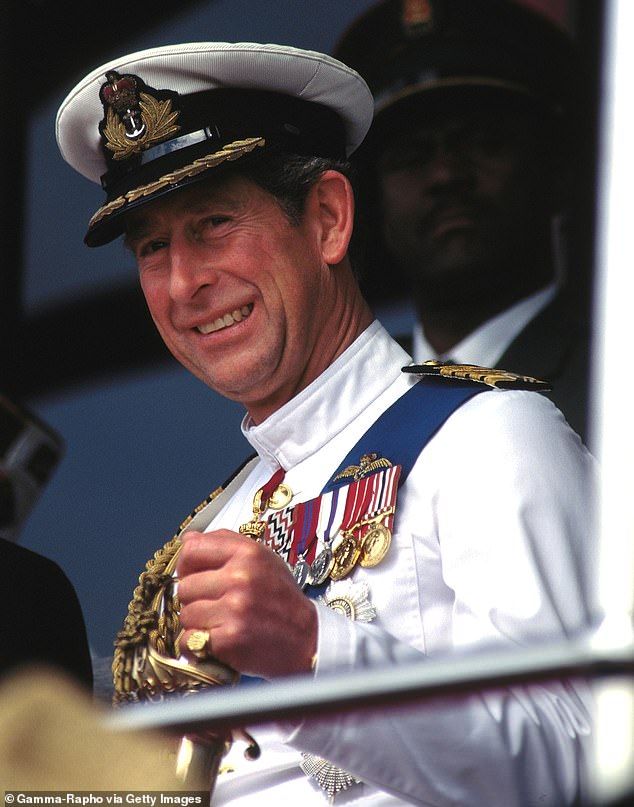dehydration...heatstroke...an ordeal in the south african sun...was this the moment that prince charles decided to have a cut-down coronation?