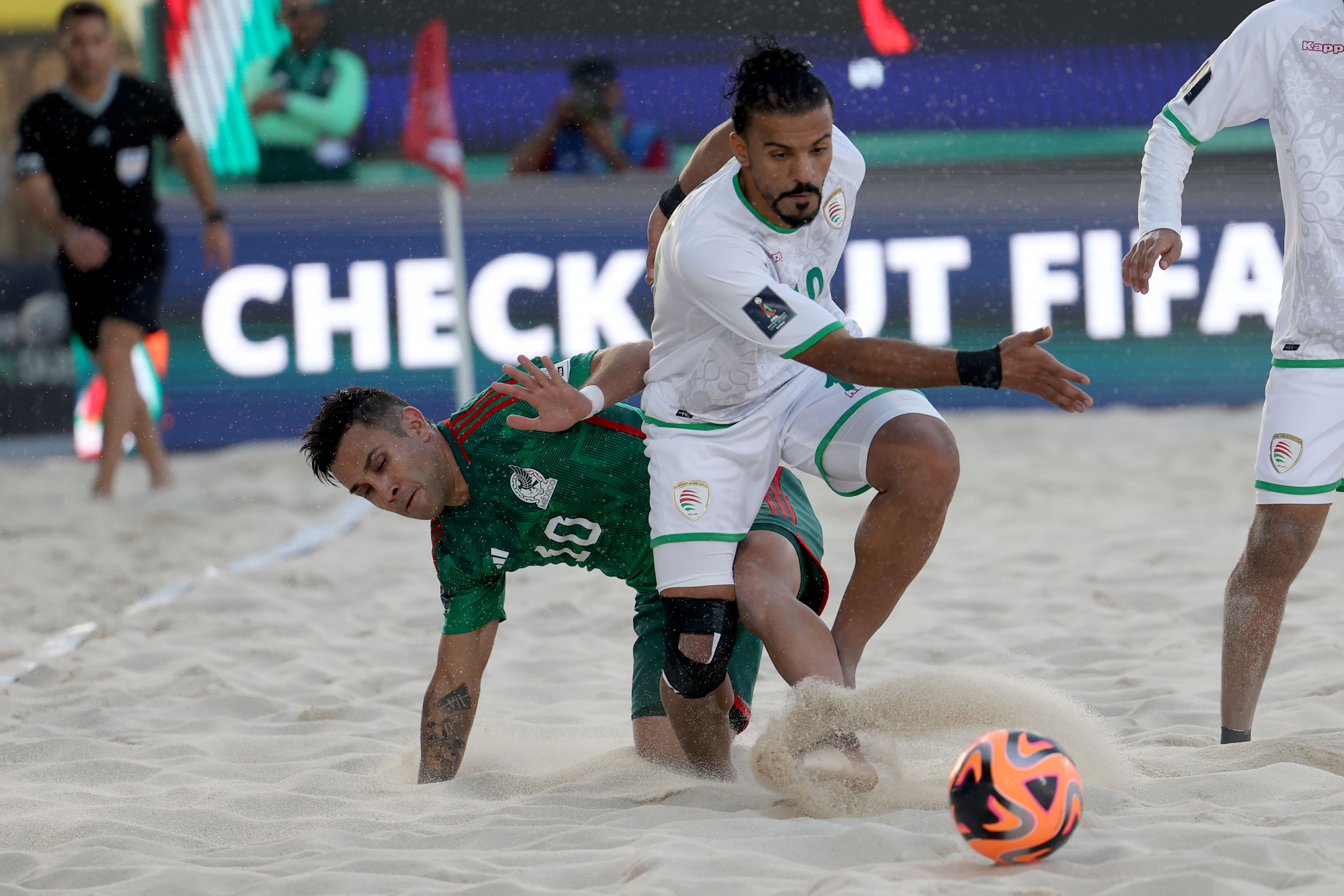 fifa beach soccer world cup - uae 2024: oman stun mexico 5-2