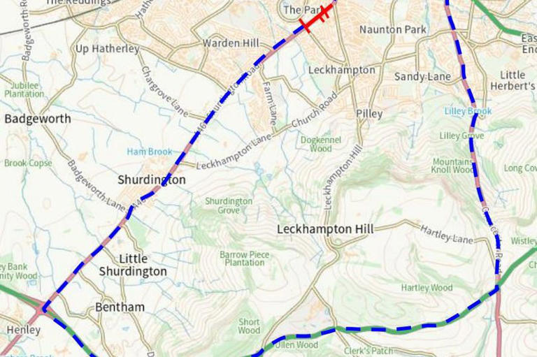 A46 Shurdington Road closure to send motorists on huge 11mile diversion