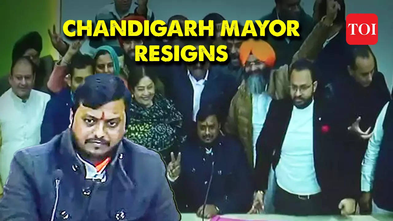 Chandigarh: Ahead Of SC Hearing, Mayor Manoj Sonkar Resigns, AAP ...