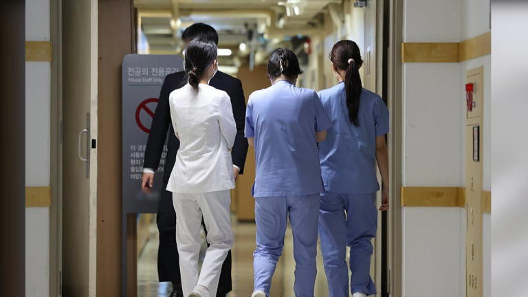 南韓首都圈5大醫院實習與住院醫師，預定20日上午開始罷工。（圖／翻攝自《韓聯社》）