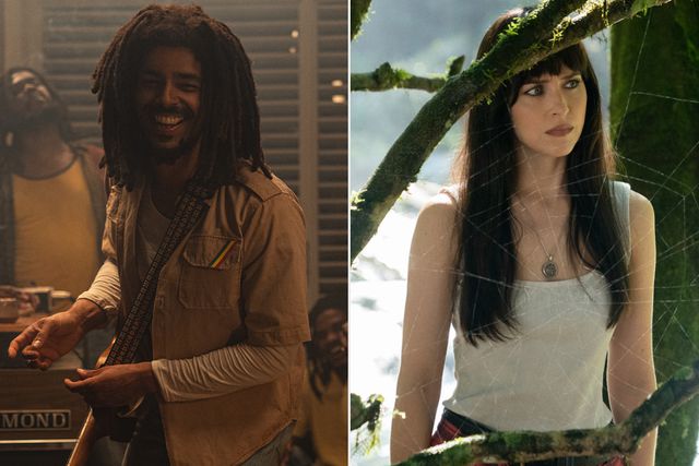 “bob marley: one love” sings its way to no. 1 at the box office while “madame web” swings for a record low