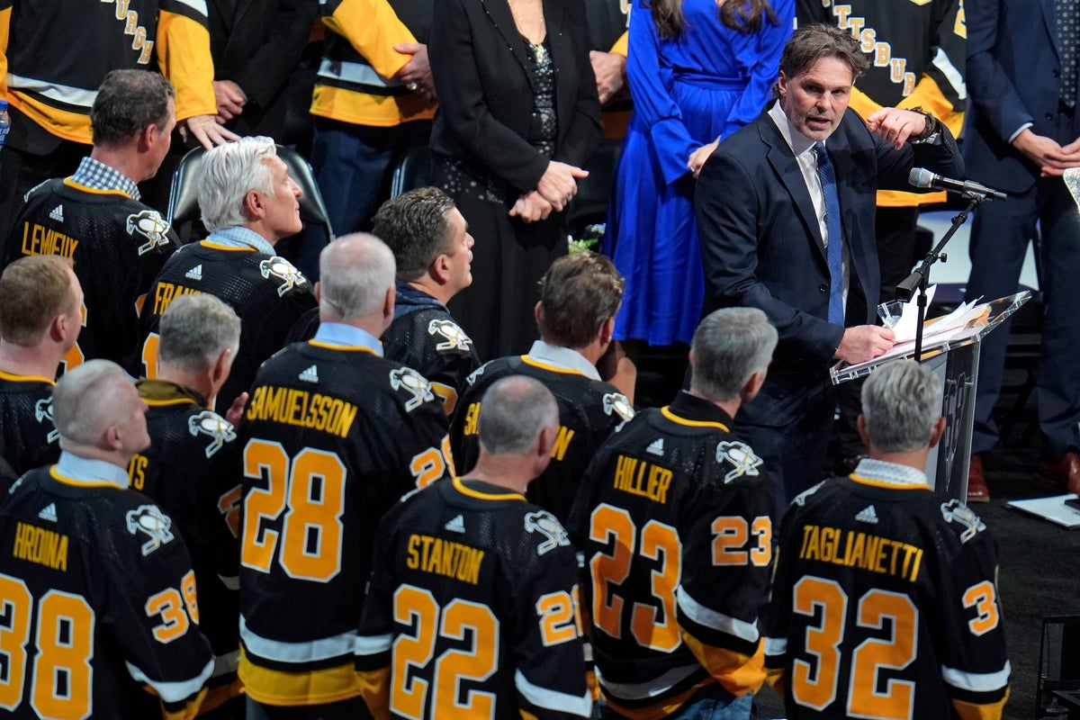 jaromir jagr's return to pittsburgh ends with his no. 68 being retired — and catharsis