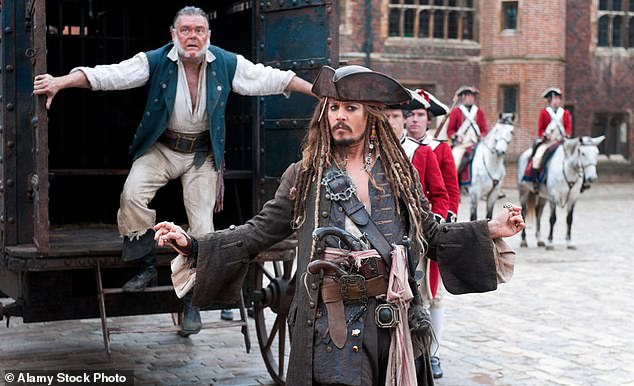 pirates of the caribbean star kevin mcnally, 67, is arrested over domestic violence claims in los angeles before being released on £40,000 bail