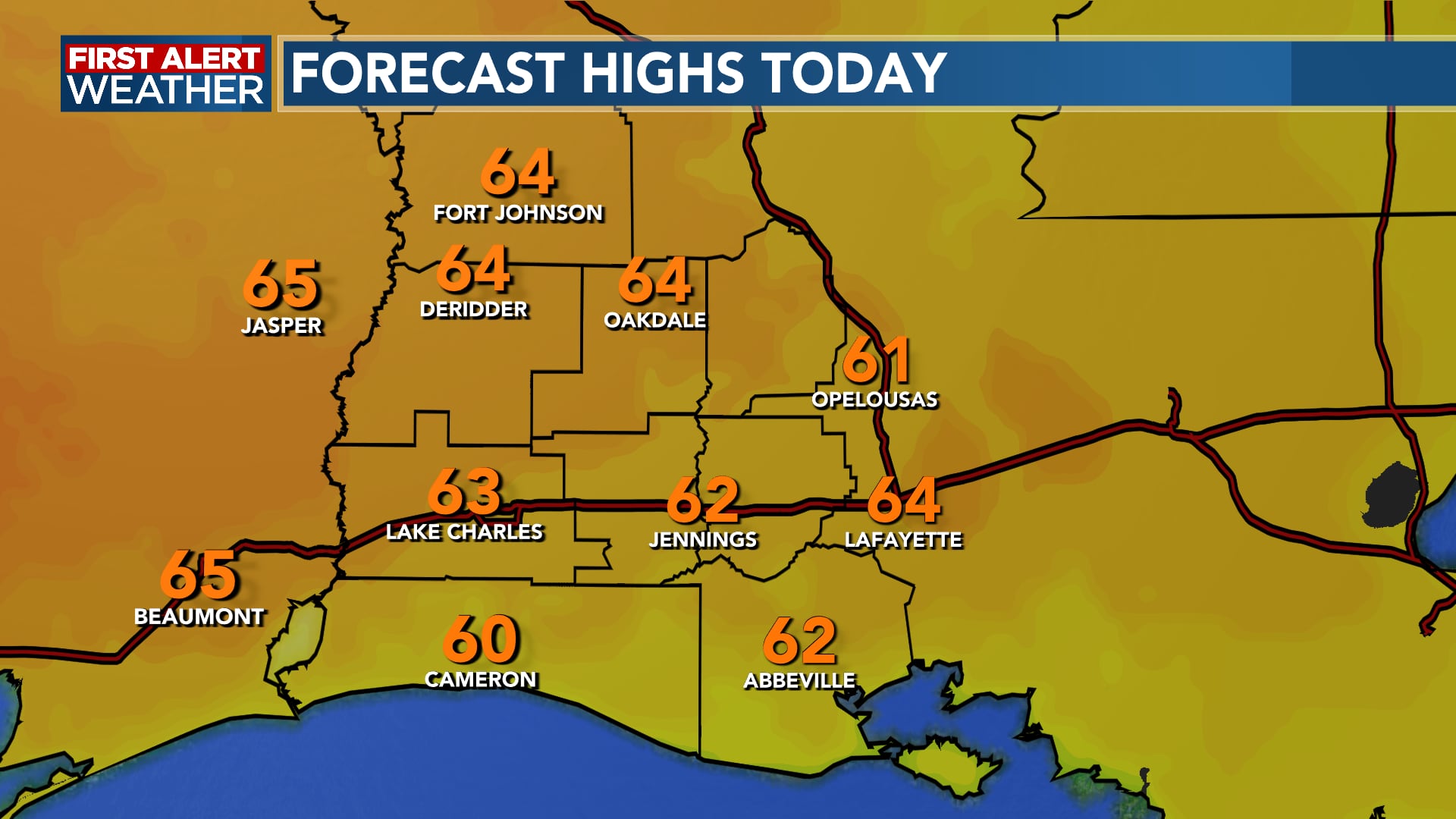 First Alert Forecast: Monday’s Cold Start Quickly Warming Up As Sunny ...