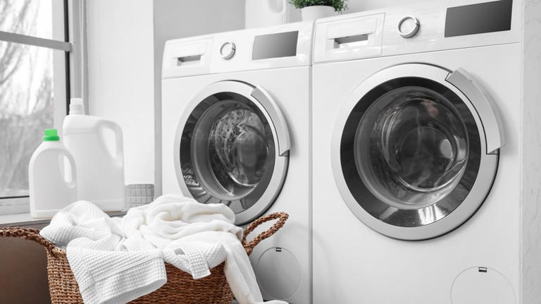 The One-Wall Laundry Room Solution That's Perfect For Small Spaces