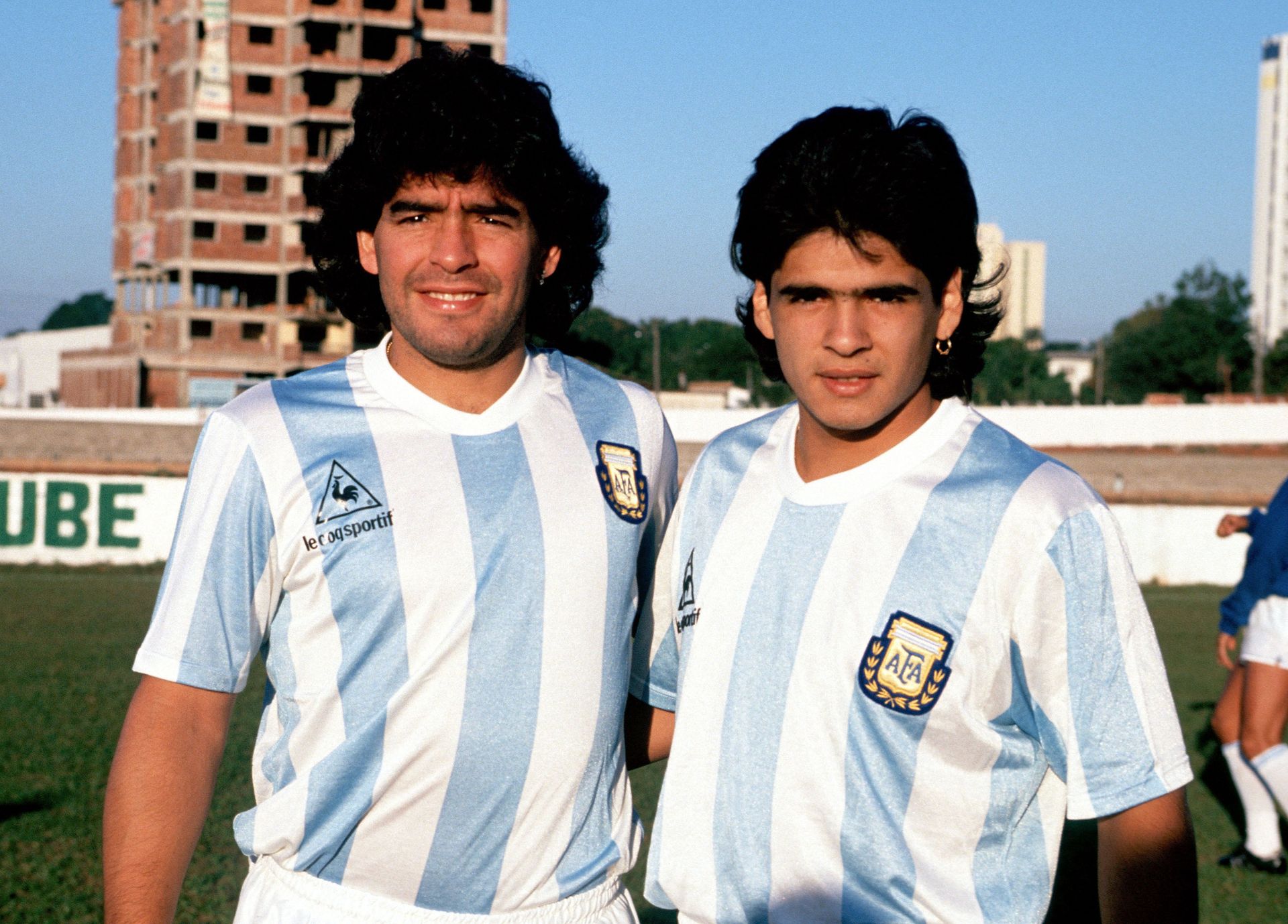<p>                     Diego Maradona is considered one of the greatest footballers in history and the legendary number 10 led Argentina to World Cup glory in 1986.                   </p>                                      <p>                     Like Diego, his younger brother Hugo started out at Argentinos Juniors. The midfielder had spells at Ascoli, Rayo Vallecano and Rapid Vienna in a modest career and represented Argentina at Under-16 level.                   </p>
