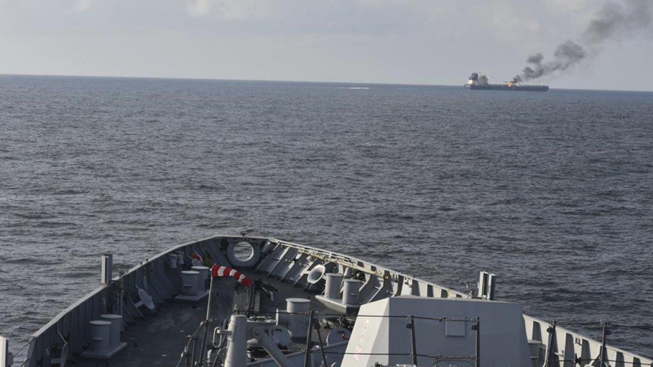 iταλικό πολεμικό πλοίο κατέρριψε drone στην ερυθρά θάλασσα