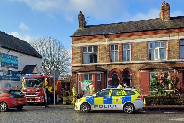 One Person Rescued From Roof And Four Treated By Paramedics In House Fire