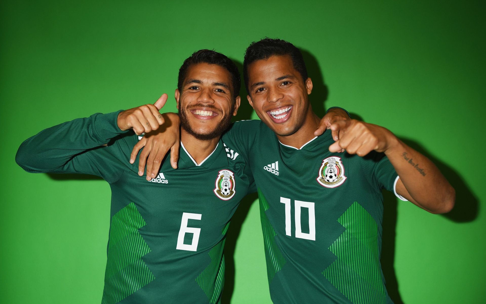 <p>                     Giovani and Jonathan dos Santos were born in Mexico but started their careers at Barcelona.                   </p>                                      <p>                     Gio, a forward, went on to play for Tottenham, Mallorca, Villarreal, LA Galaxy and America, winning over 100 caps for the Mexican national team. Jonathan, a midfielder, also represented Villarreal, LA Galaxy and America and played 57 times for El Tri.                   </p>