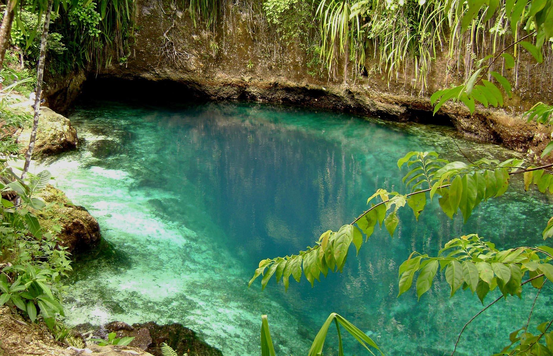 Enchanted by name and apparently enchanted by nature, this eye-poppingly blue river flows through an area of thick forest on the island of Mindanao. Locals wax lyrical about the magical waters, which are said to be inhabited by mythical creatures including engkanto (a kind of mythical spirit). It's also said that the river got its dramatic color from sapphire and jade left behind by fairies' wands.