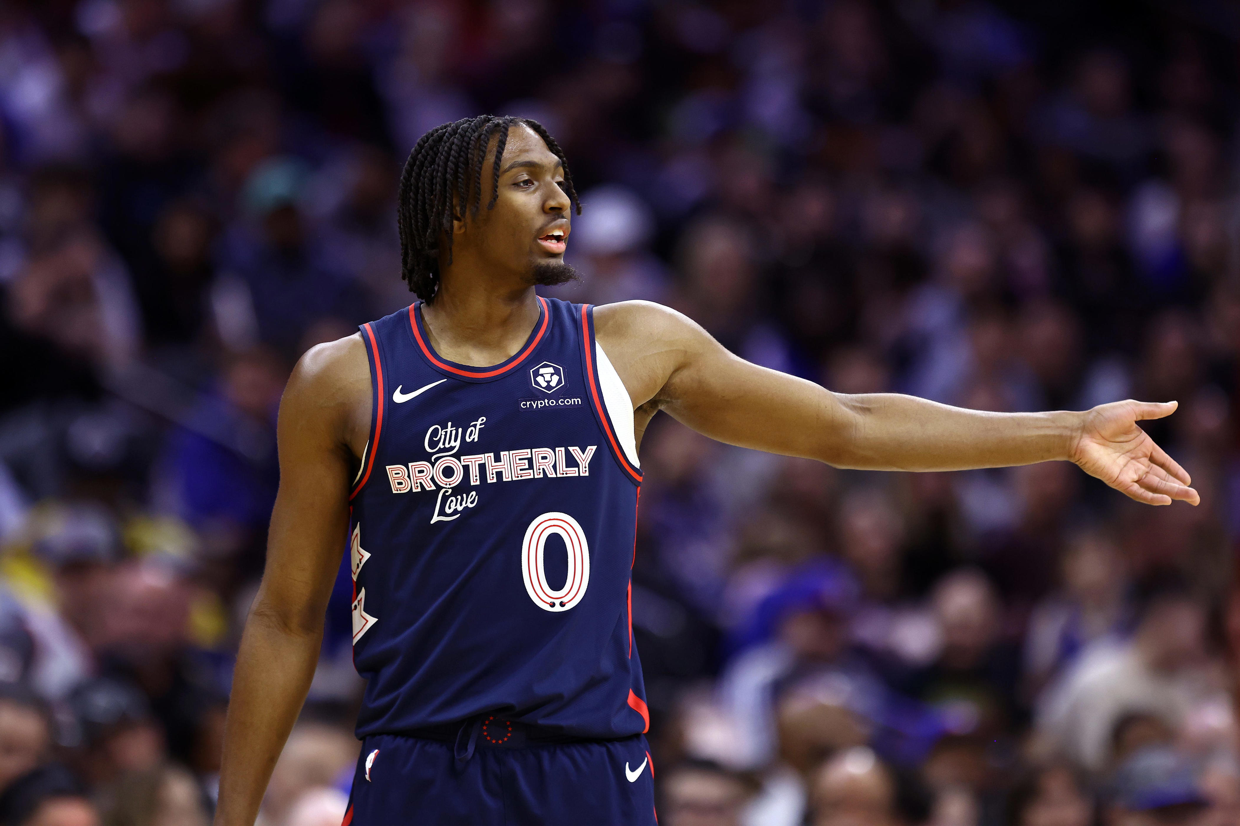 Tyrese Maxey Gives Praise To Undrafted Sixers Rookie Ricky Council IV