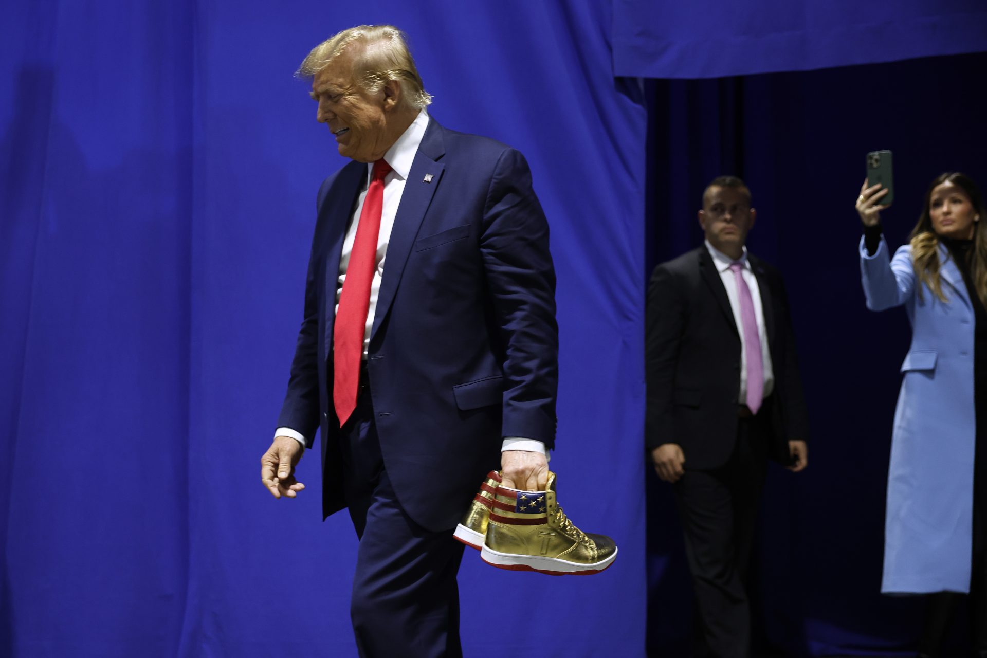 Would You Spend $400 On Trump's Golden Sneakers?