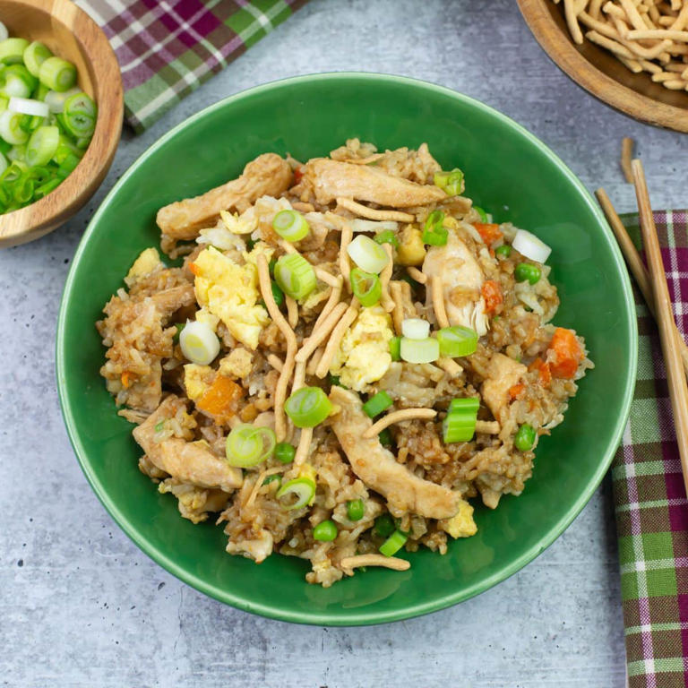 Instant Pot Chicken Fried Rice