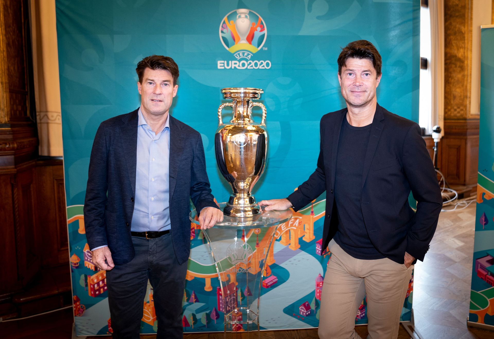 <p>                     Between them, Michael and Brian Laudrup racked up 186 caps and 58 goals for Denmark in the 1980s and 1990s.                   </p>                                      <p>                     Michael was one of the game's greatest playmakers and graced some of Europe's biggest clubs – including Barcelona, Real Madrid and Juventus. Brian played as a winger and represented some big teams, too – Bayern Munich, Fiorentina and Ajax among them. He also won Euro 92 while his brother decided to sit out the tournament.                   </p>