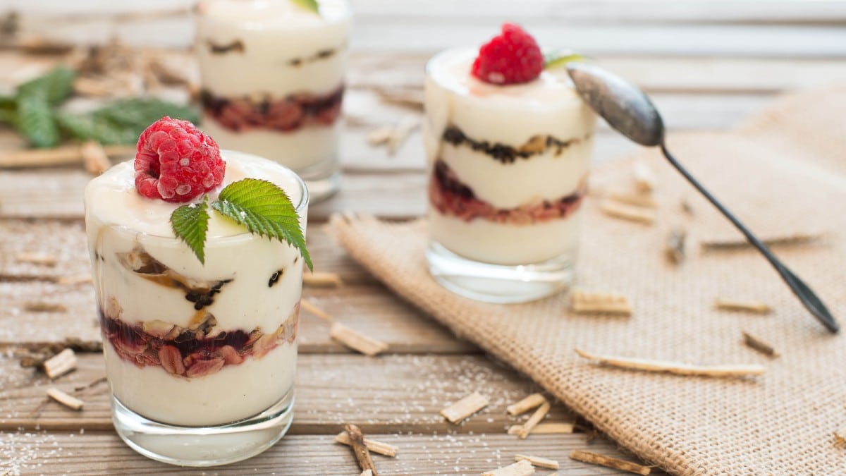 <p><span>Portable and customizable, Greek yogurt parfaits are a sweet treat. Layer it with fruits and granola for a fiber-rich snack. This combo balances blood sugar, crucial for avoiding those mid-trip slumps.</span></p>