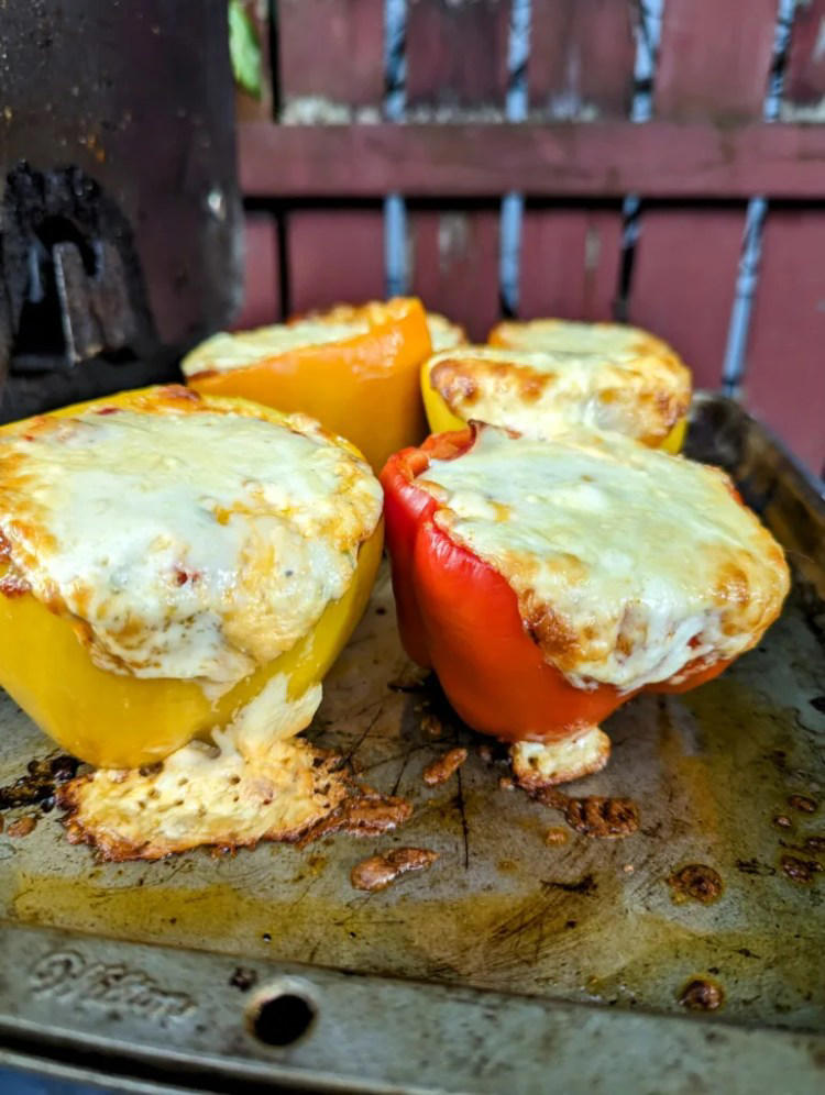 Pizza Stuffed Bell Peppers