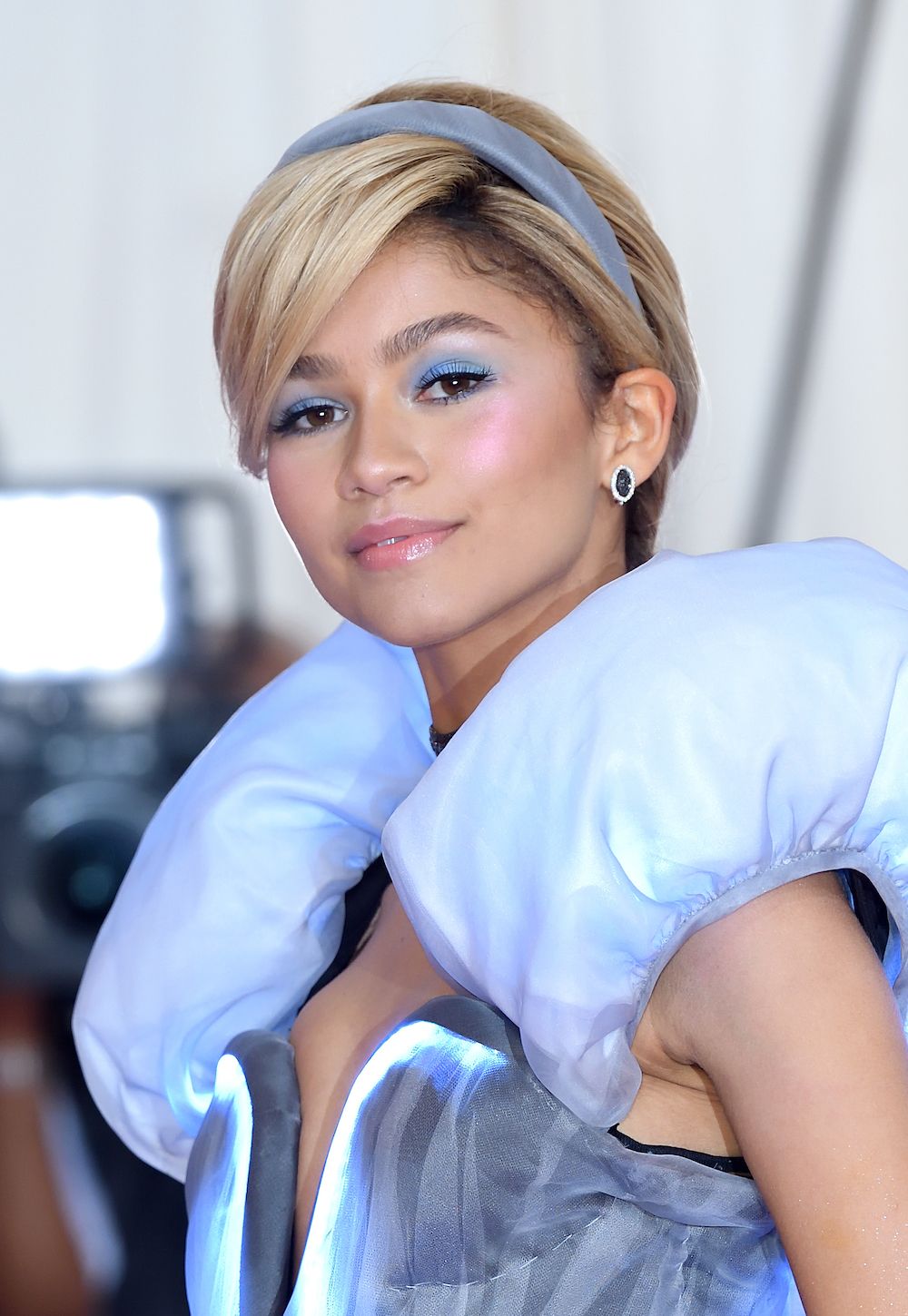 <p>                     Another super memorable creation seen on the Met Gala red carpet was Zendaya’s Cinderella-inspired look from the 2019 event. The star’s makeup made for a truly cohesive ensemble, with pink highlighter and pastel blue eyeshadow to match her ball gown.                   </p>