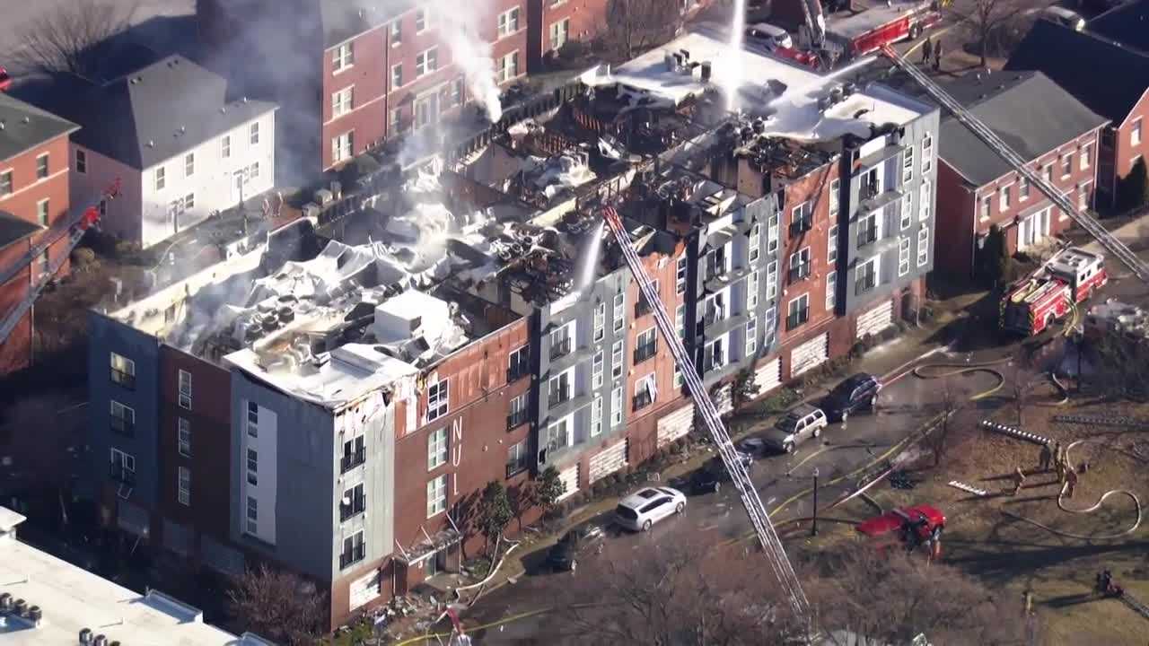 Massive Fire Destroys Apartment Building Near NuLu, 50+ Residents Displaced