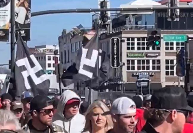 ‘I Was Horrified’: Lawmakers Speak Out After Nazi Group Marches Through ...