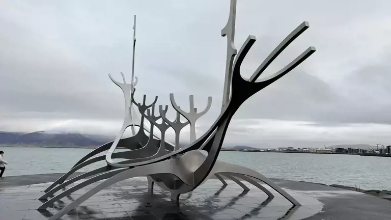 Reykjavik Viking Ship Sculpture
