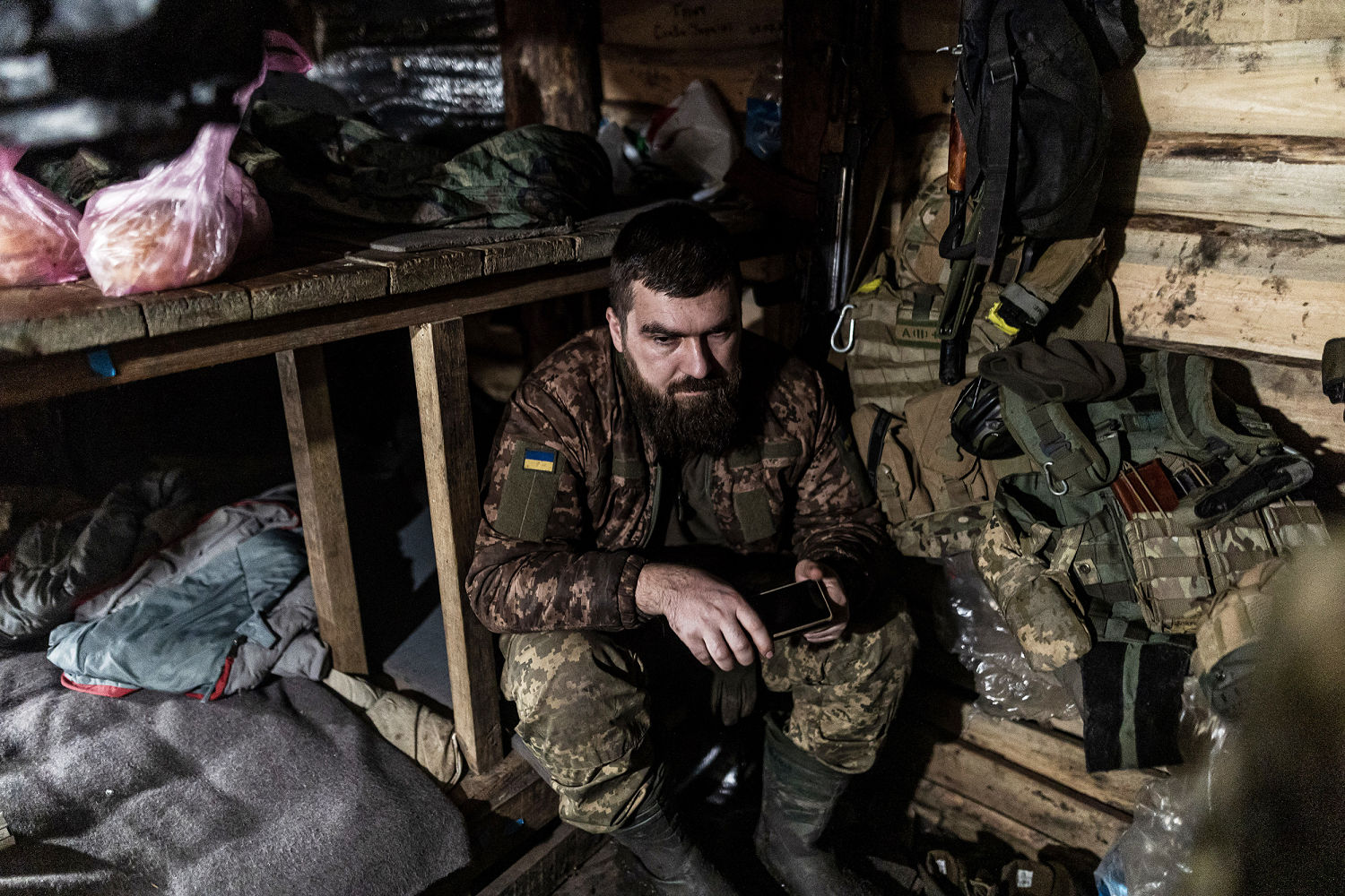 as russia pushes forward, ukrainian soldiers say u.s. aid delays have left them exposed
