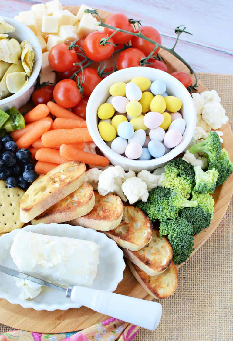 Make this Epic Spring Charcuterie Board for Easter Sunday!